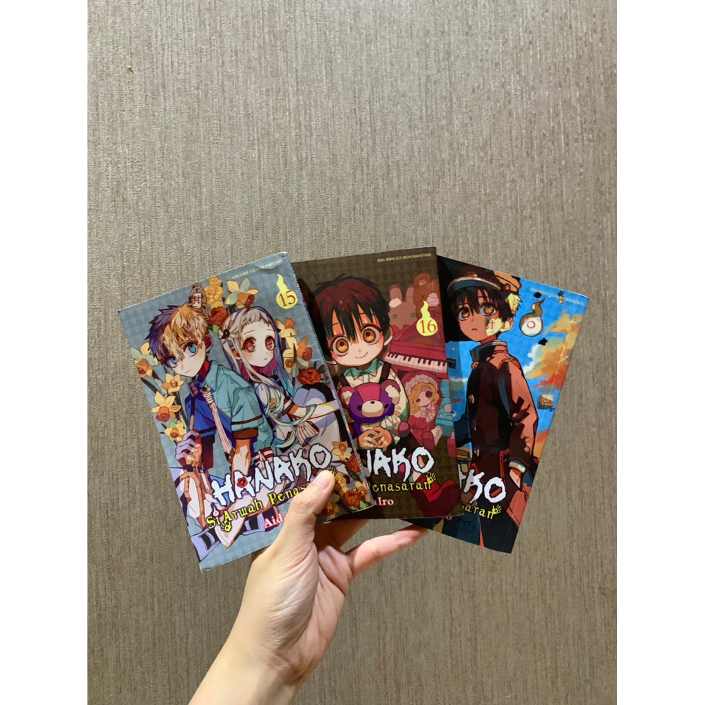 Komik Manga Hanako Si Arwah Penasaran 15,16,17