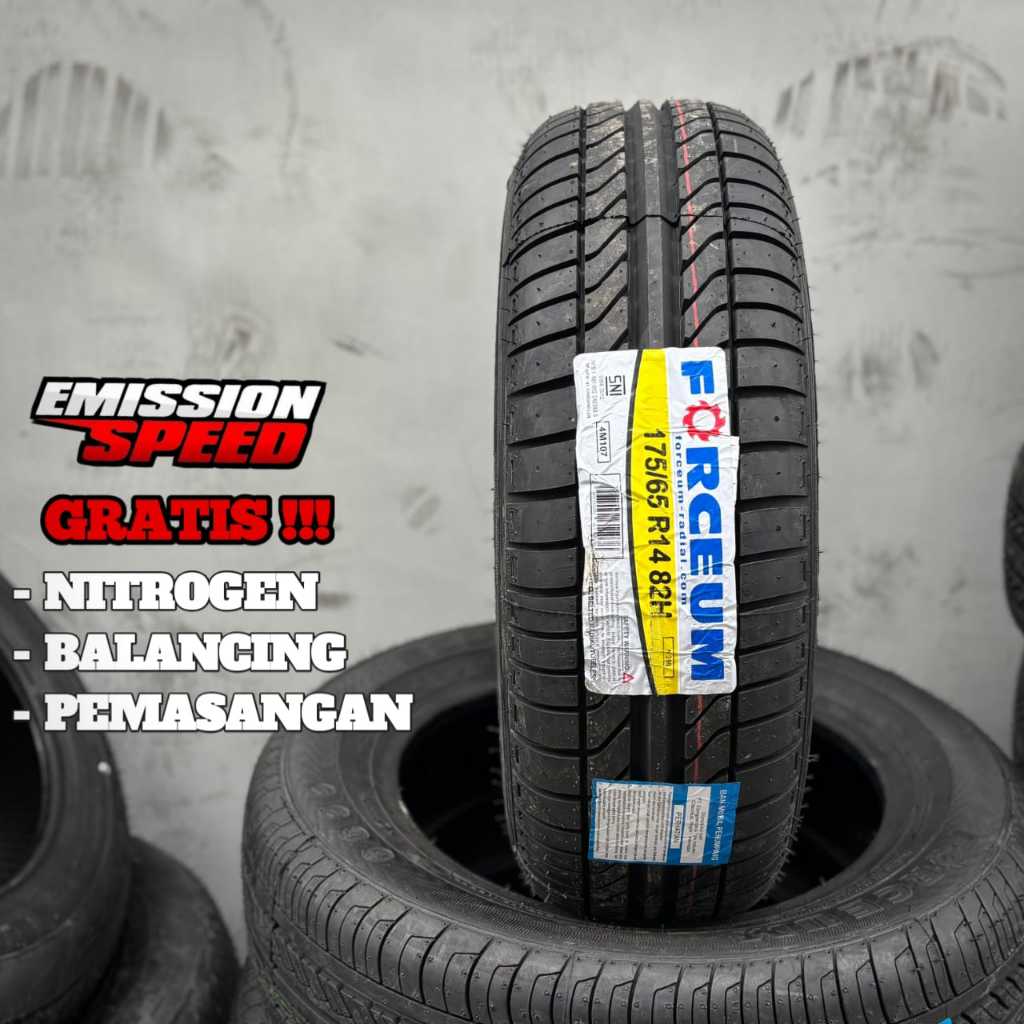Ban Mobil Forceum 175 65 R14 N-300 - Ban Standart Brio, Agya, Sigra, Ayla Tubeles Kuat