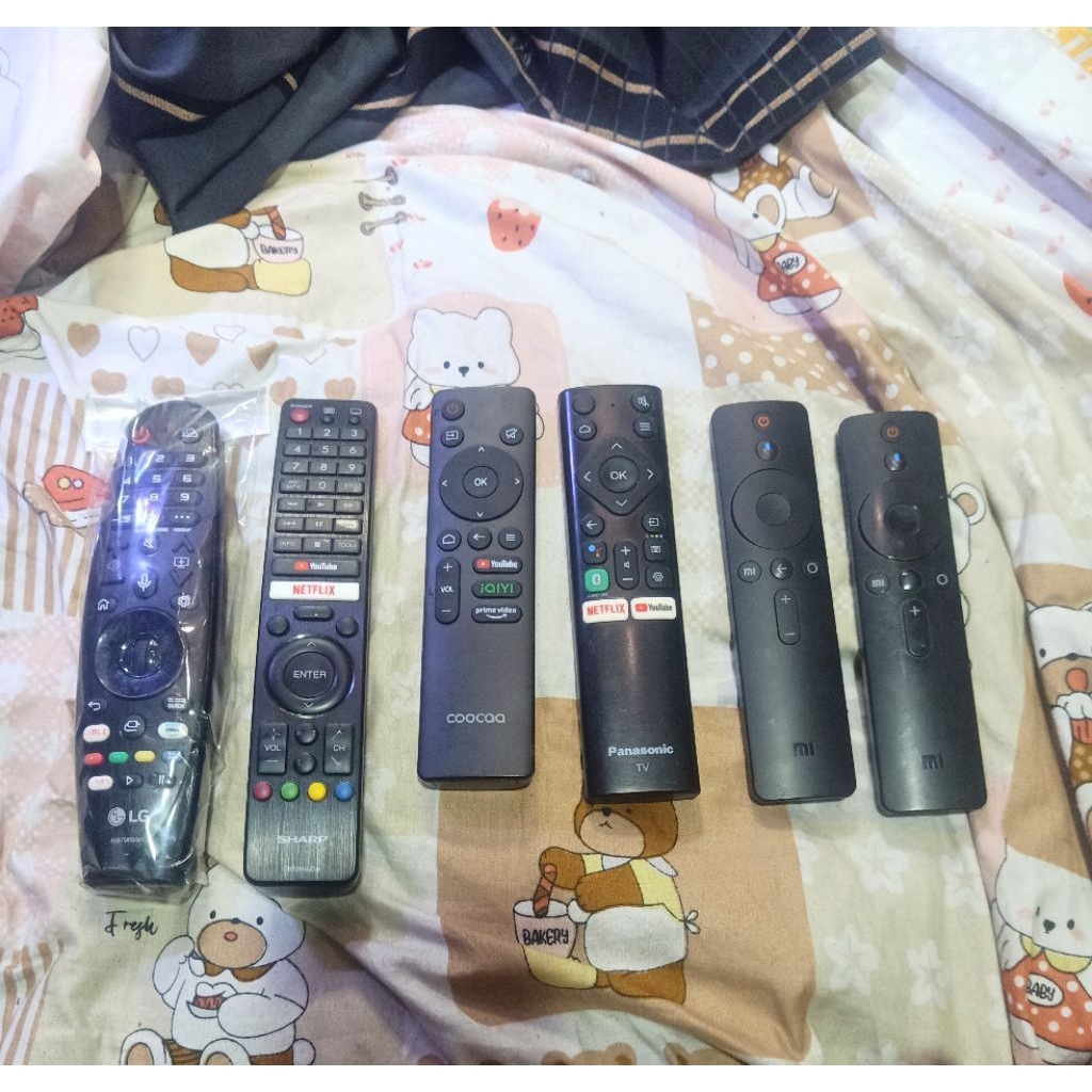 Aneka Merk Remote TV Smart Original Second Normal Mulus