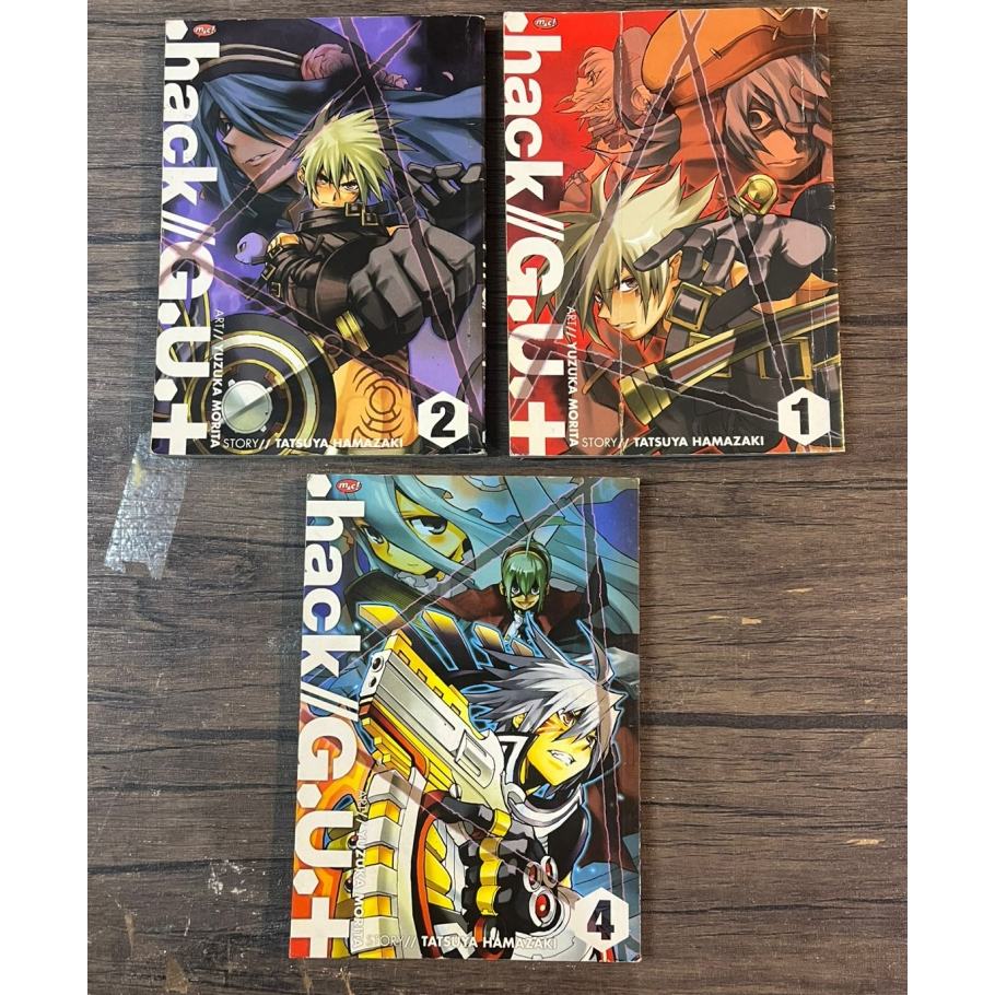 .Hack//G.U.+ : Komik Jepang Karya Tatsuya Hamazaki & Yuzuka Morita (Dijual Satuan/Perbuku)