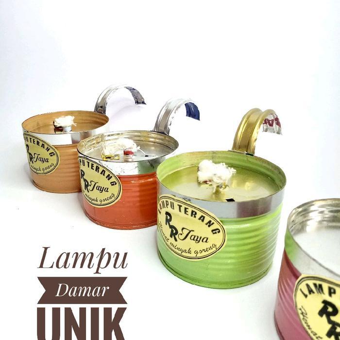 (TERMURAH) Lampu minyak goreng damar MINI / lampu RITUAL / lampu ublik / damar kambang /damar MINI