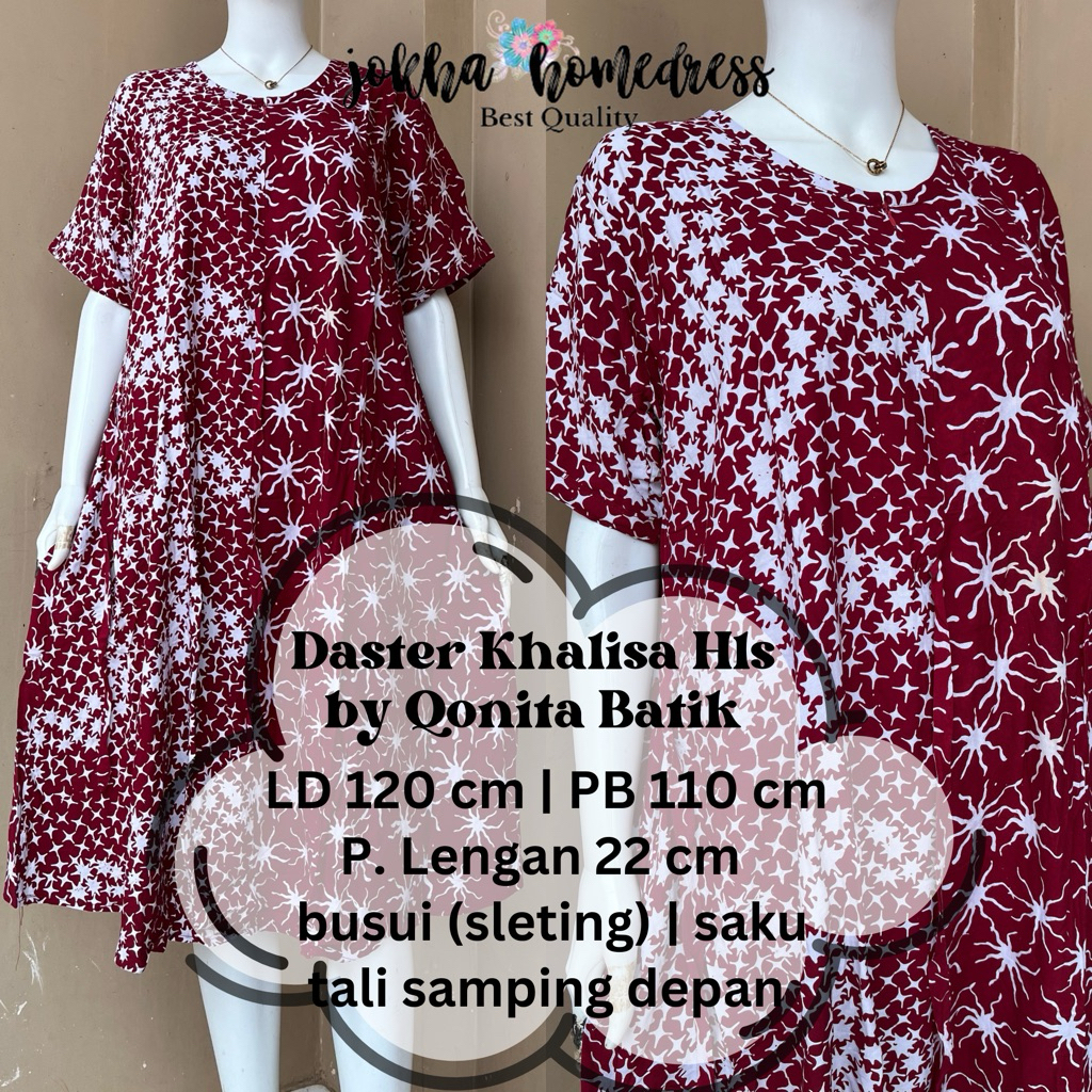 Daster Kalisha Hls by Qonita Batik Pekalongan