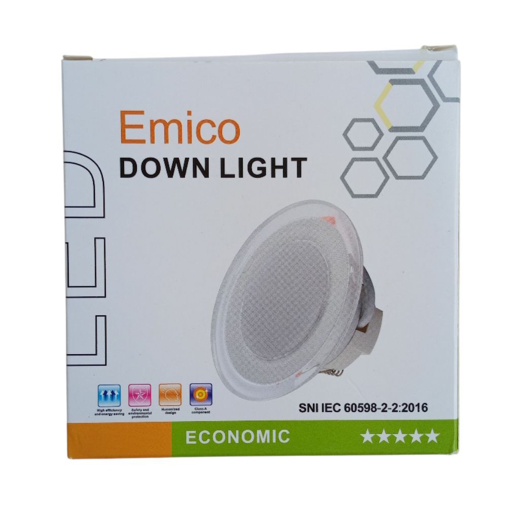 LAMPU DOWNLIGHT LED PANEL 6 WATT/ LAMPU PLAFON WARNA WARNI