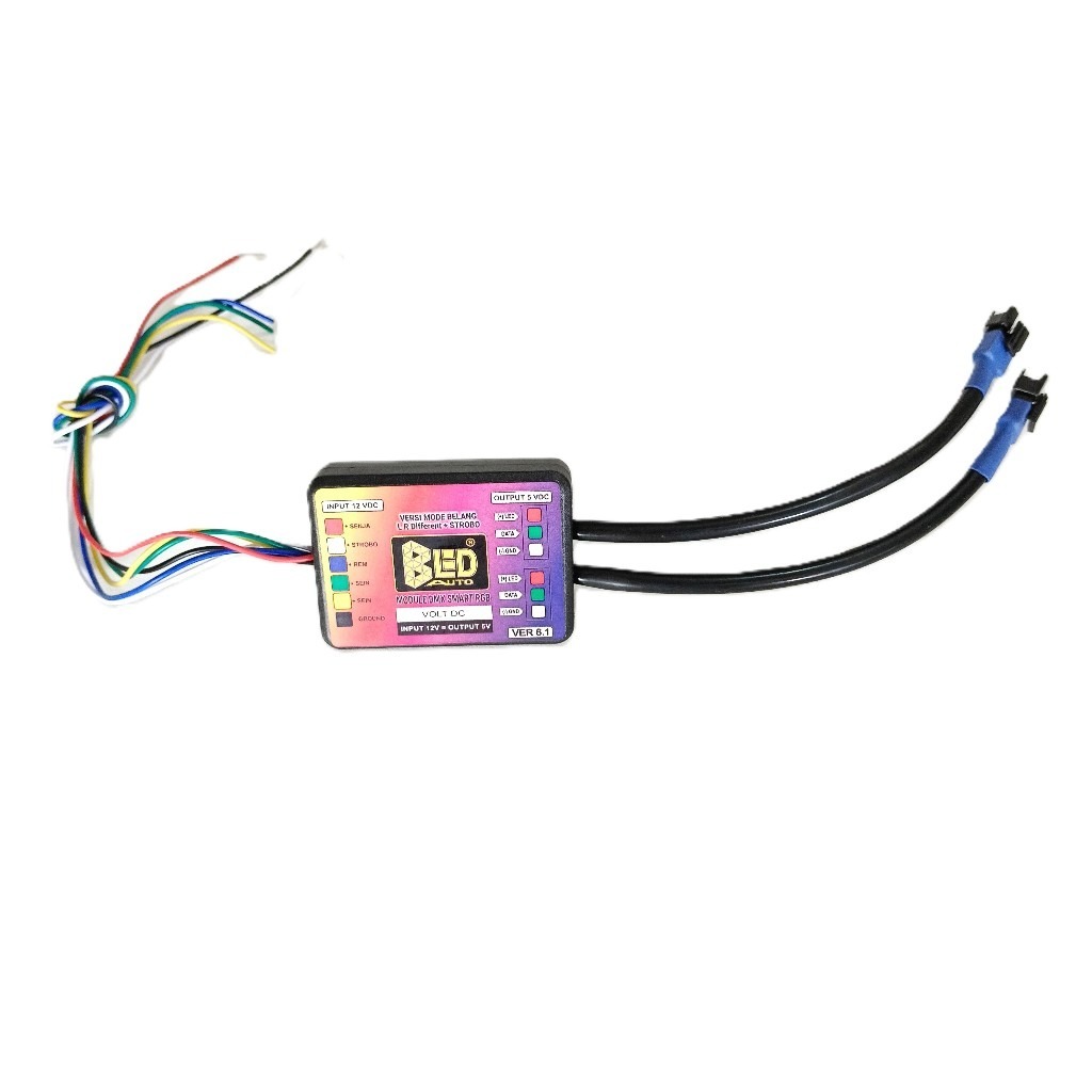 Bledauto Modul Belang Strobo RGB DMX Bluetooth 12-5