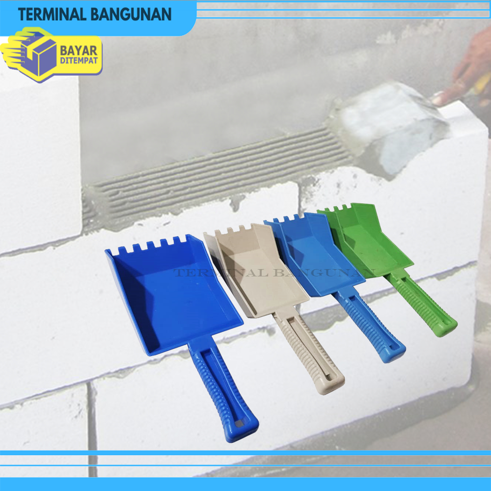 Cetok Pvc Warna Bata Ringan Hebel Trowel Bata Ringan