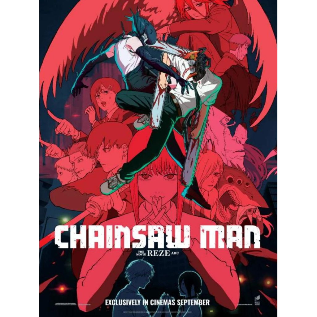 Poster Bioskop ChainsawMan reze Arc