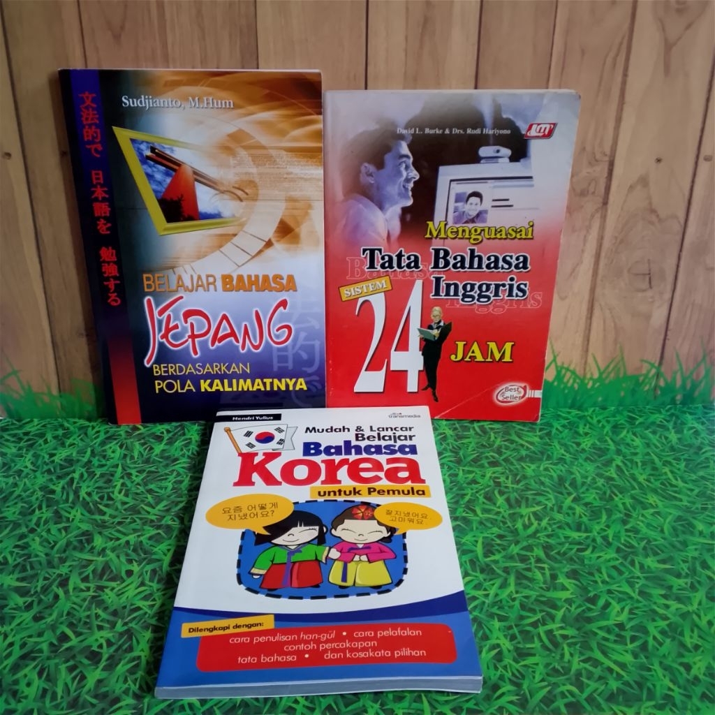 Belajar Bahasa jepang -Tata Bahasa Inggris-Bahasa korea