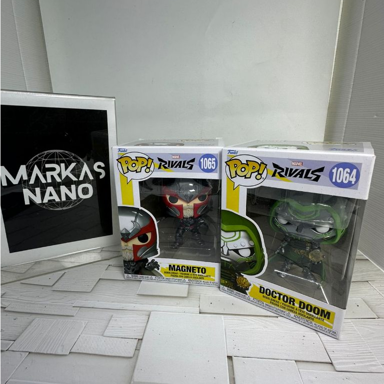 Funko POP Marvel Rivals - DOCTOR DOOM #1064 MAGNETO #1065 IRON MAN #1066 Original Funko