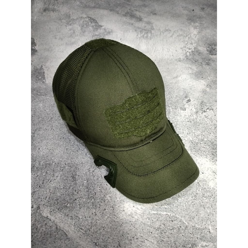 Topi tactical pratisena hijau army premium