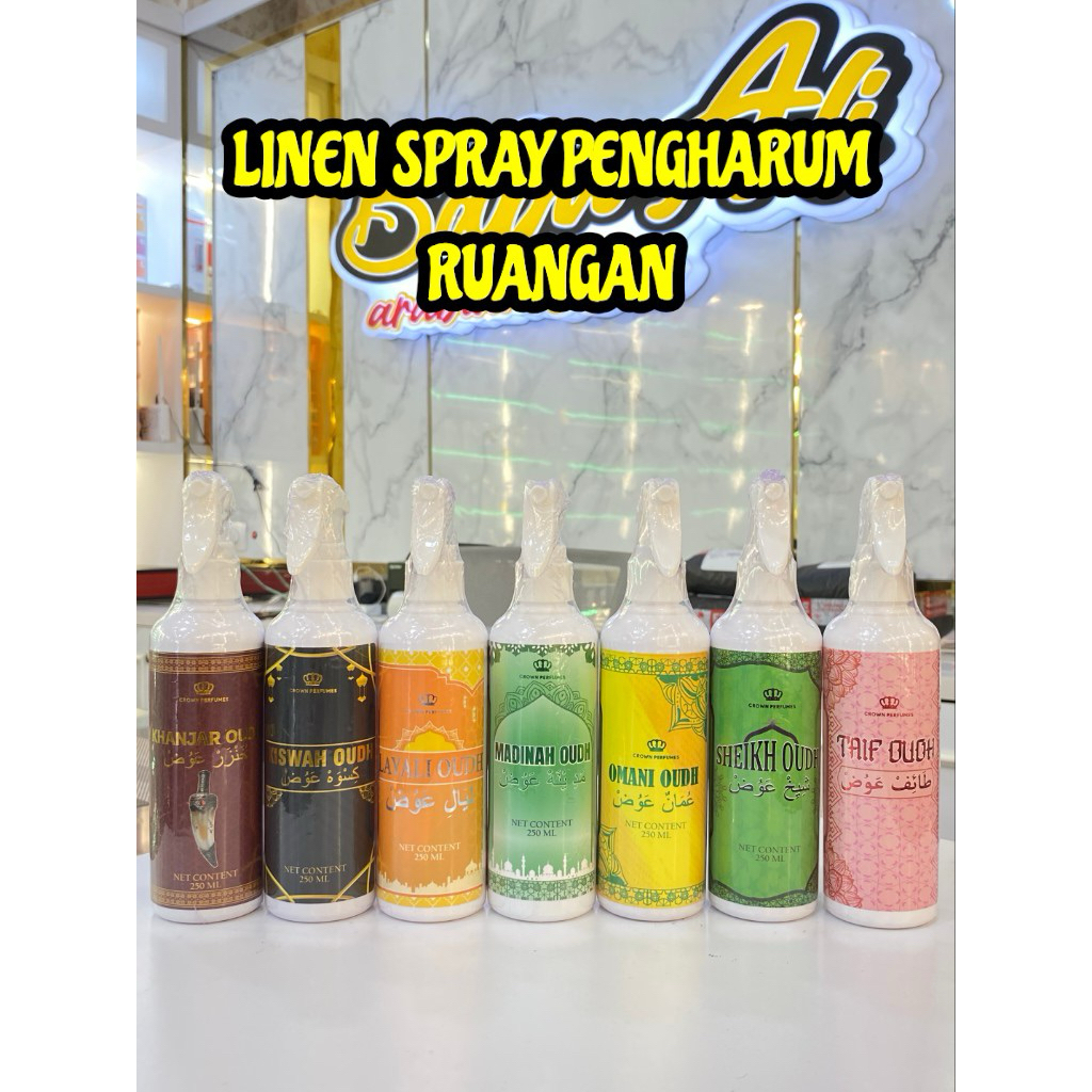 Linen Spray Pengharum Ruangan / Parfum Spray Botolan