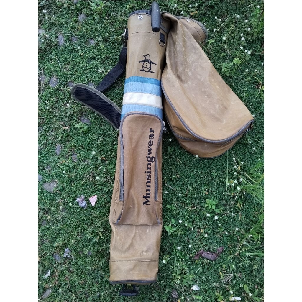 tas golf tas stik golf bag golf golf bag tas golf vintage lawas tas golf clasic vintage bahan kanvas