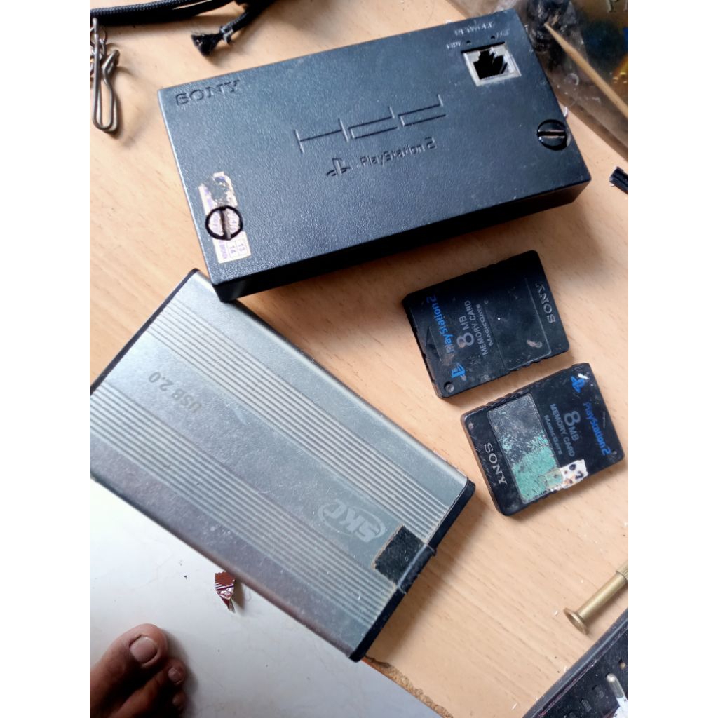 hardisk external tempat hardisk memori ps2