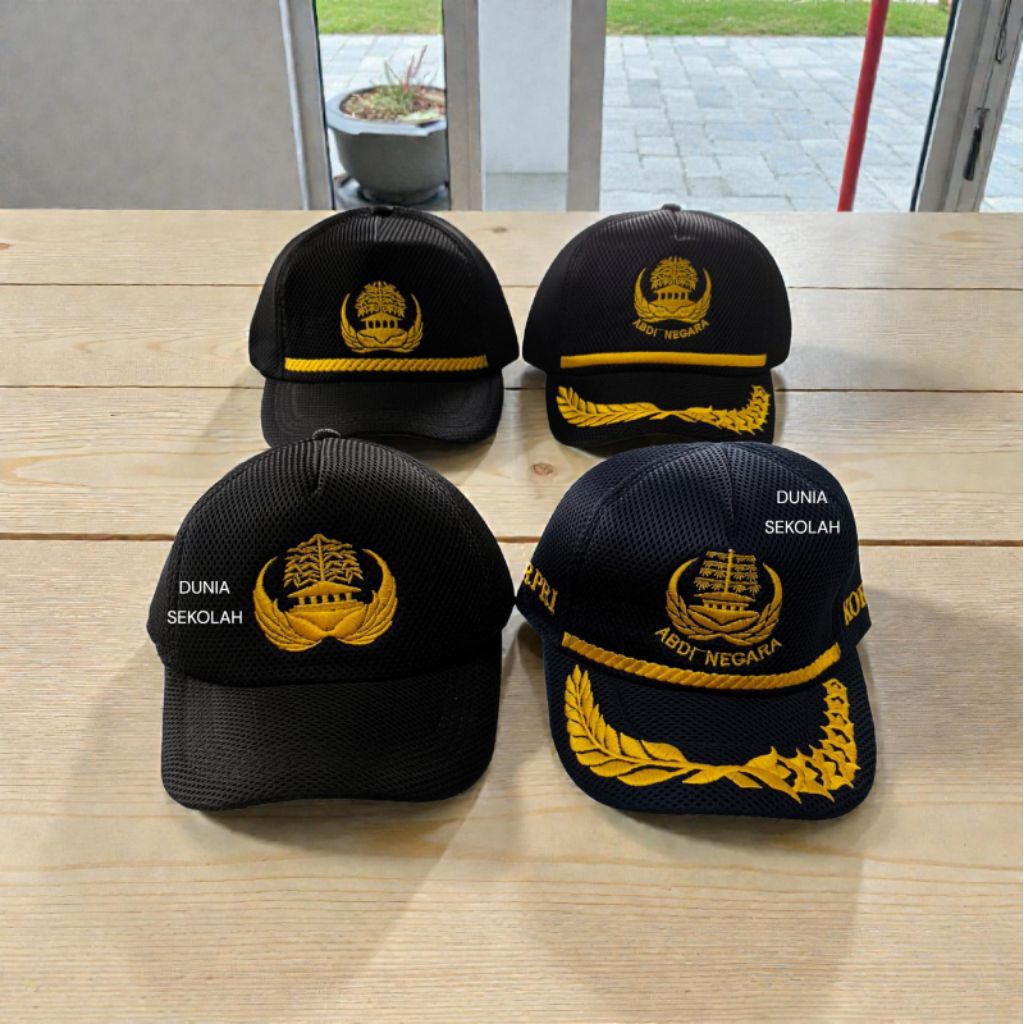 Topi Korpri PGRI ASN PNS PPPK PDH Pemda Dinas Guru Golongan 1 2 3