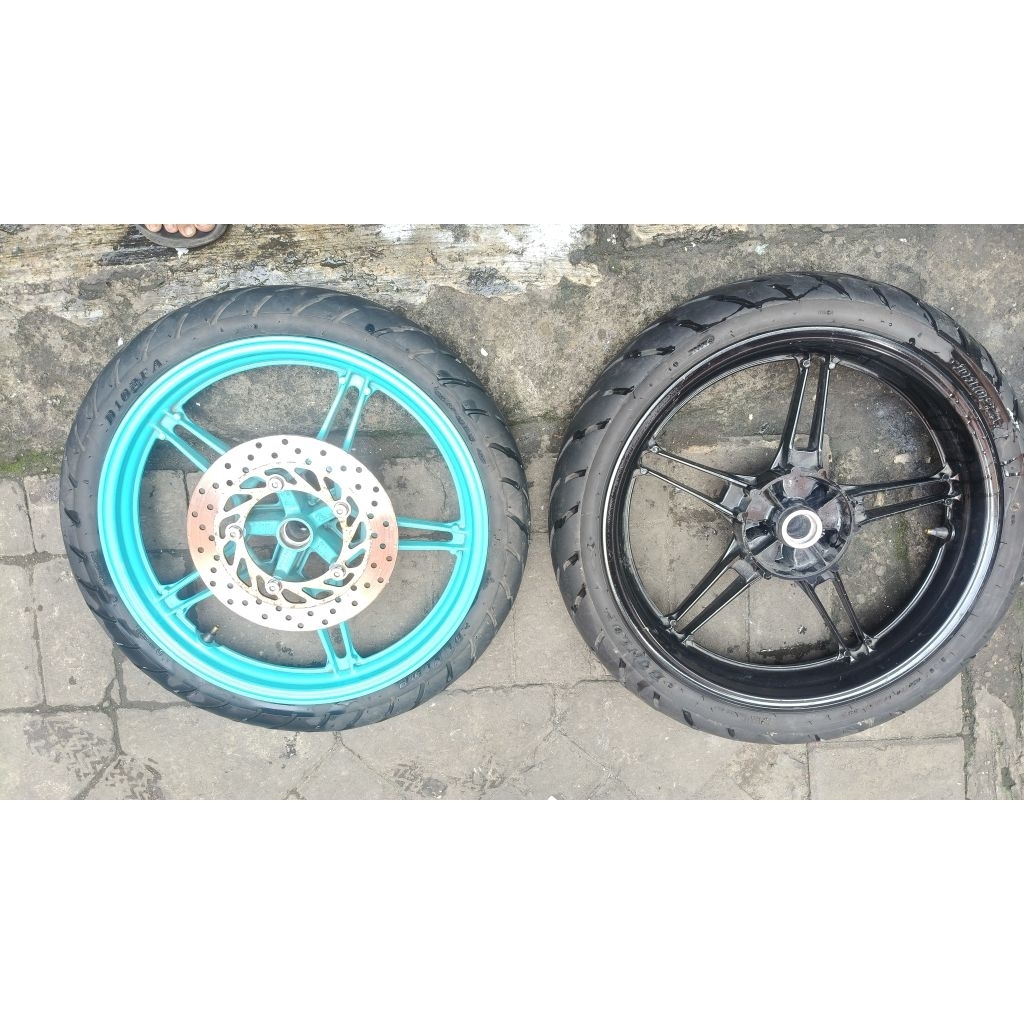 Velg pelg yamaha mx king set ban original yamaha