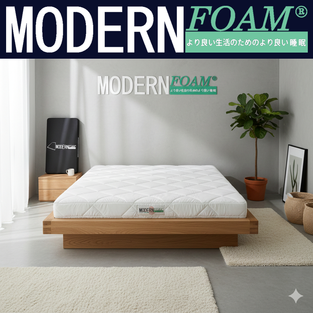 Kasur Busa Modern Foam Quilting Model - Empuk, Pilihan Warna, Bebas Bau Lem
