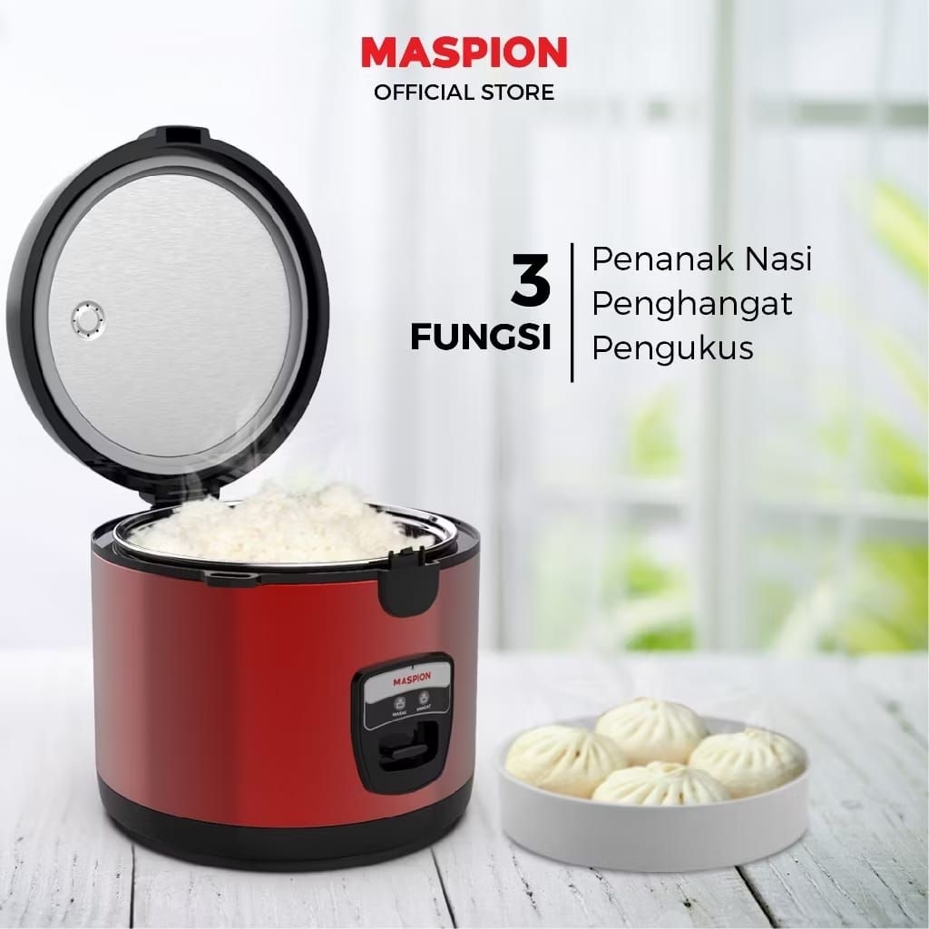 Maspion Rice Cooker MRJ 1856 BRS NEW INNER POT SUS304 STEEL