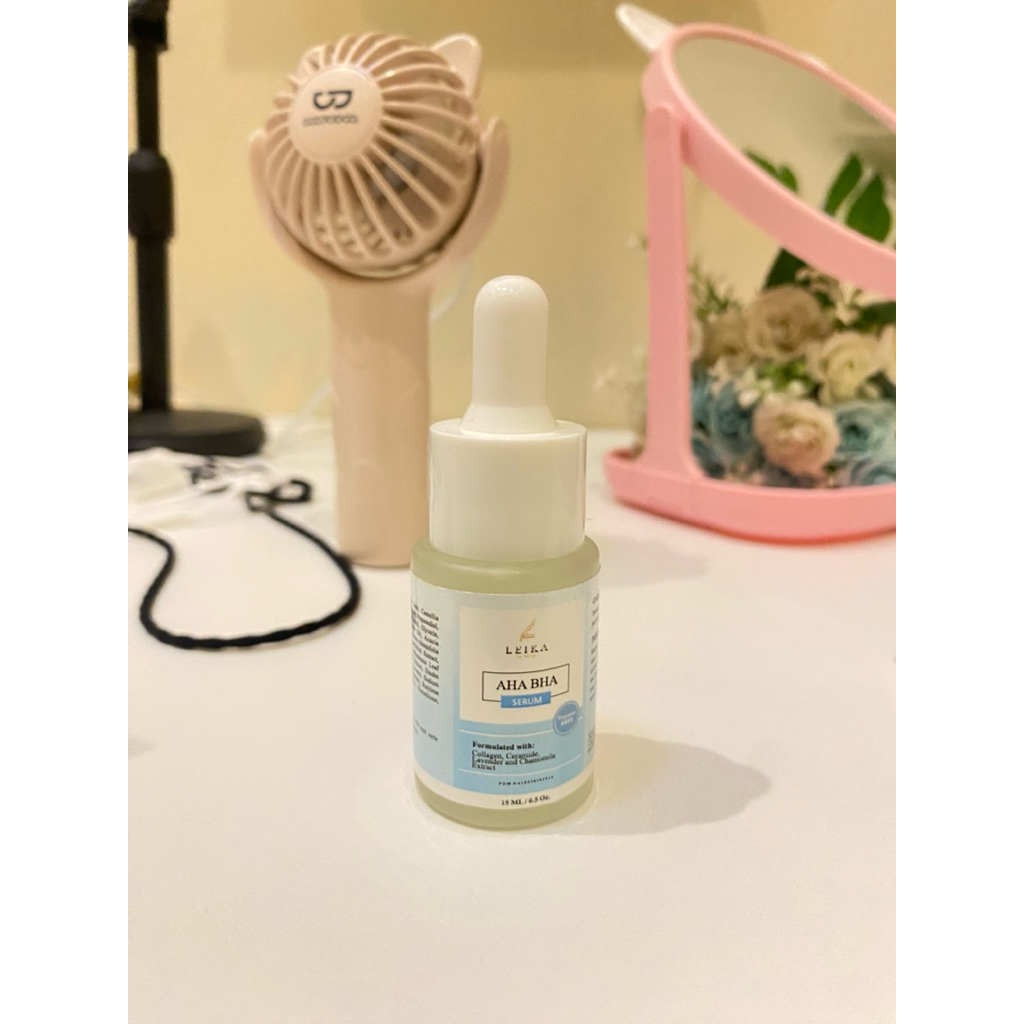 Leika Skincare Serum Brightening AHA BHA Resmi BPOM