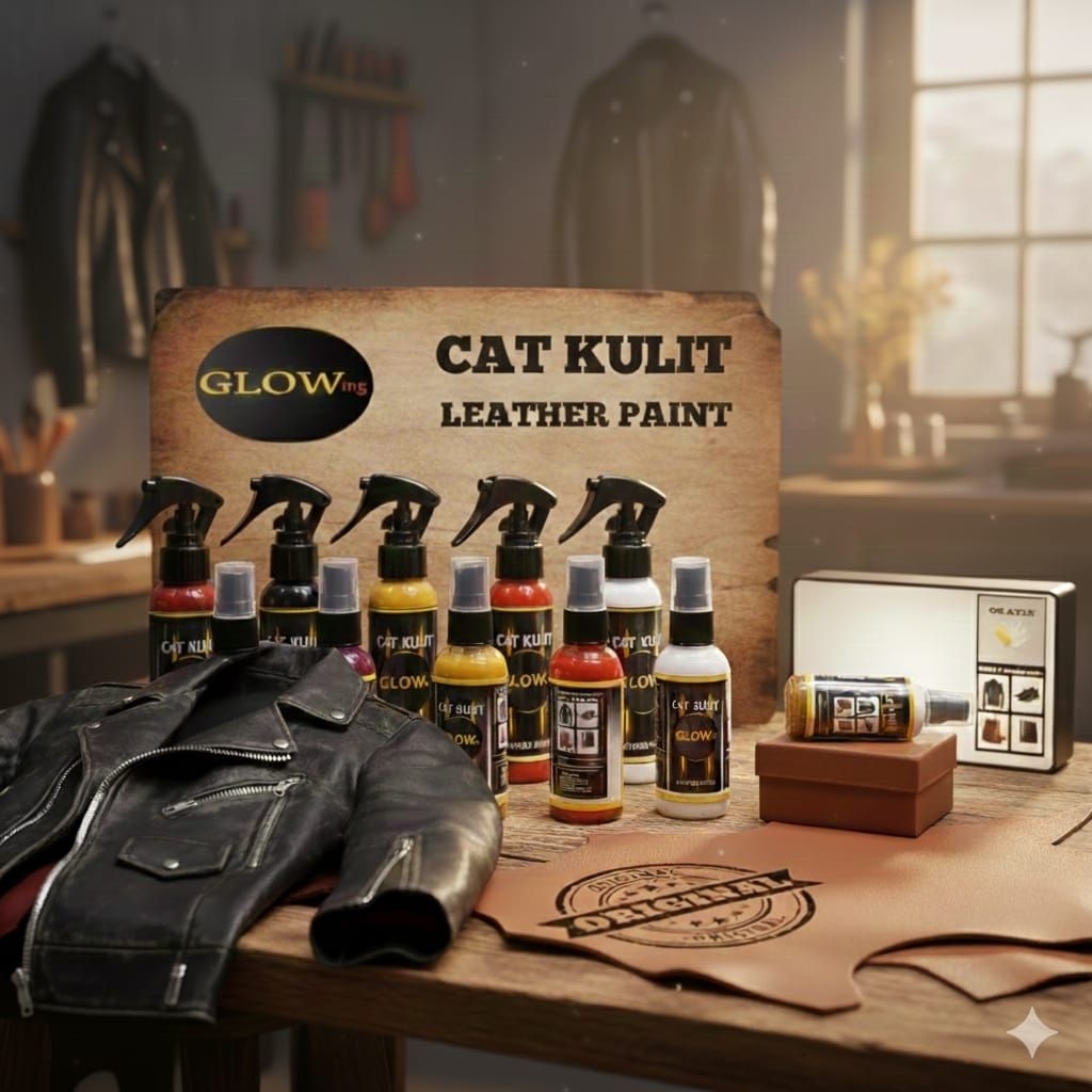 Cat Kulit Sepatu Repaint Canvas Cat jaket kulit tas Glowing Leather Paint Acrylic Rubber CatMidsole 