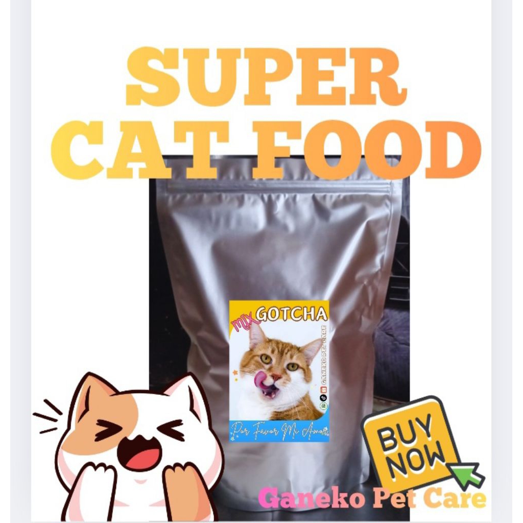 KIBBEL BESAR PAKAN MAKANAN KERING KUCING PENGGEMUK PERSIA ANGGORA MURAH LARIS REKOMENDASI RECOMENDED