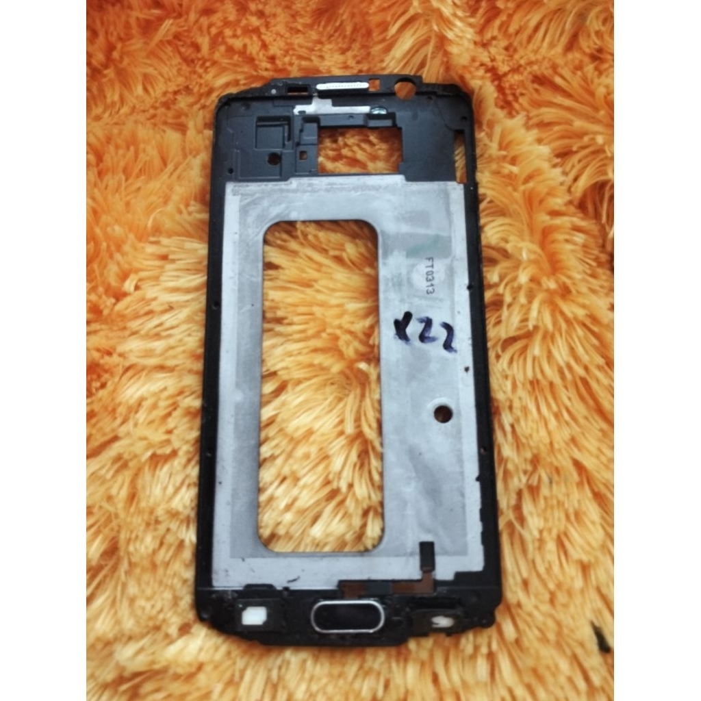 frame Tulangan dudukan lcd konektor cas Samsung s6 flat copotan