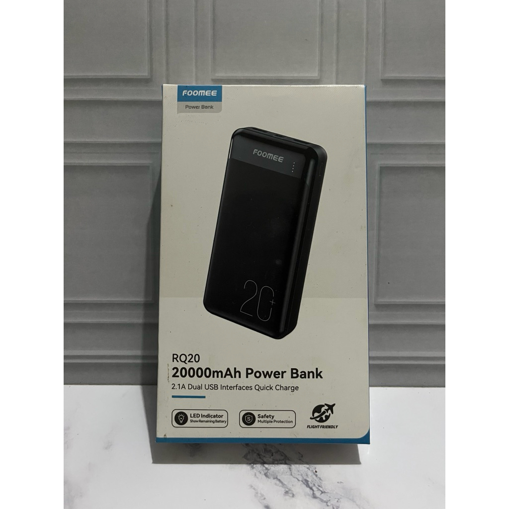 Power Bank 20.000 mAh FOOMEE Rq20 - Fast Charging