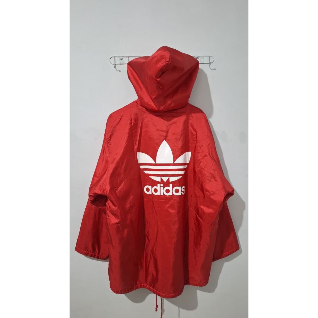 vintage Adidas trefoil winter jacket