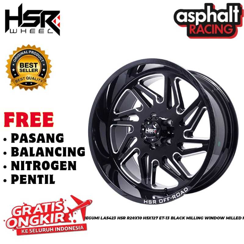 Velg Mobil R20 Untuk Wrangler Sport Sahara Rubicon Gladiator Overland HSR FG MEGUMI PCD 5X127