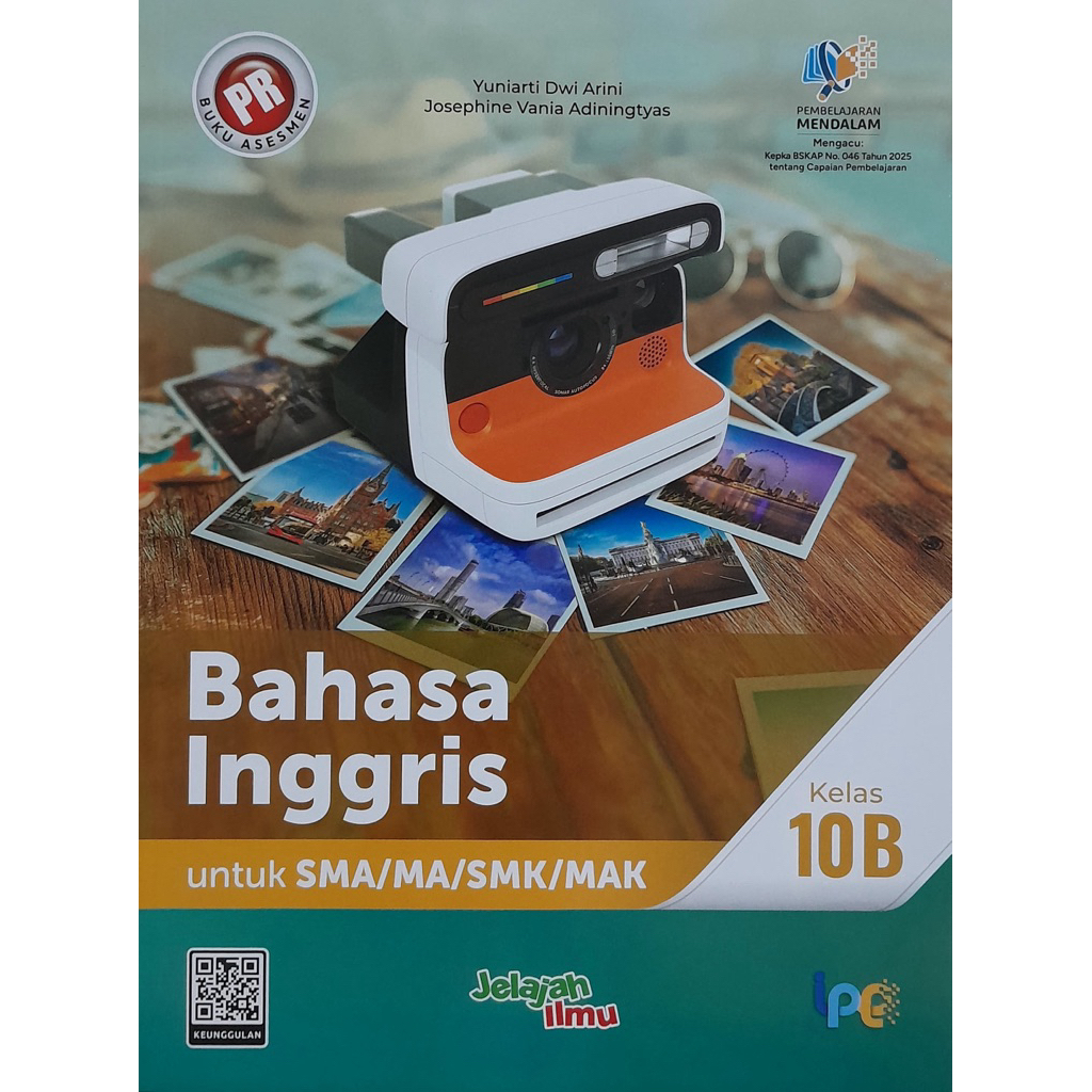 Buku PR/LKS Bahasa Inggris kelas 10 semester 2, 10b (Kurikulum Merdeka) Intan Pariwara