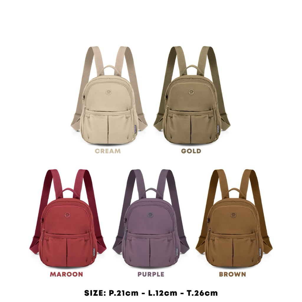 Ransel nylon waterproof unisex - Pioma0209-5