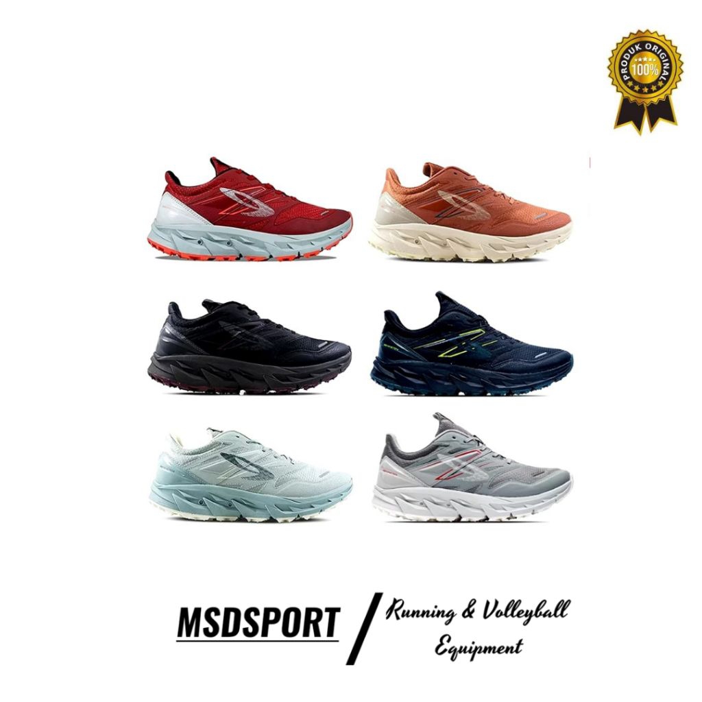 SEPATU TRAIL RUN 910NINETEN YUZA EVO SEPATU GUNUNG UNISEX