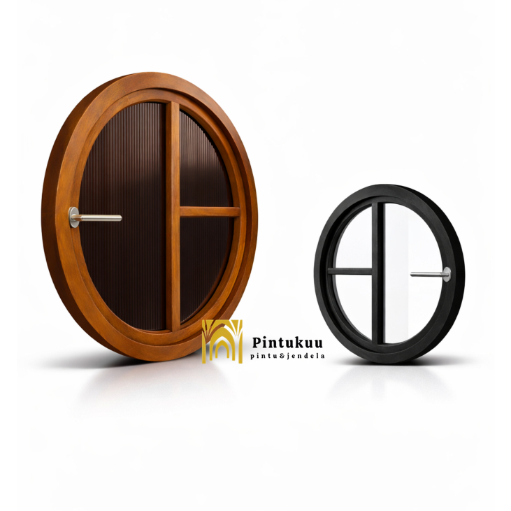 kusen Jendela kayu jati Solid -  kusen jendela kayu jati aesthetic - Jendela Rumah Minimalis - JB1