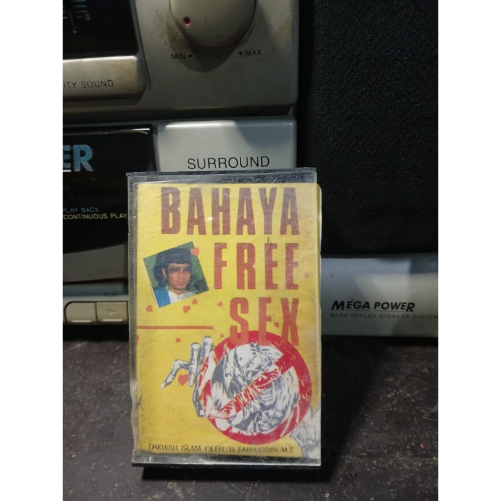 [PRELOVED] Kaset Pita Ceramah Dakwah Islam - Bahaya Free Sex