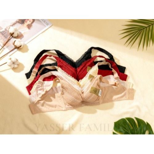 BRA WANITA KAWAT KAIT 4 BUSA SEDANG BH PEREMPUAN PUSH UP KAWAT KAIT EMPAT IMPORT
