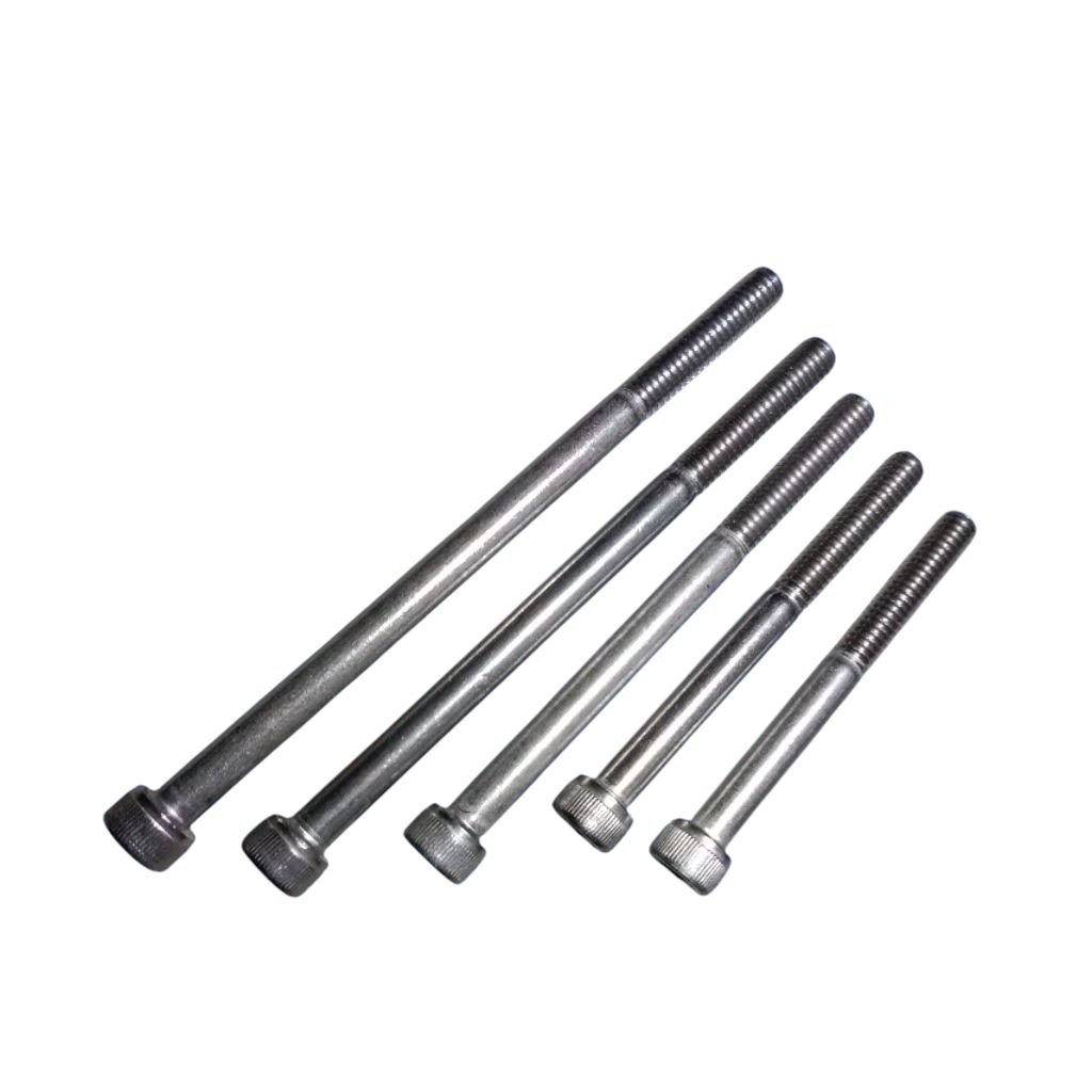 BAUT BAUD L HALF DRAT STAINLESS SS M4x7CM M8x7CM THE