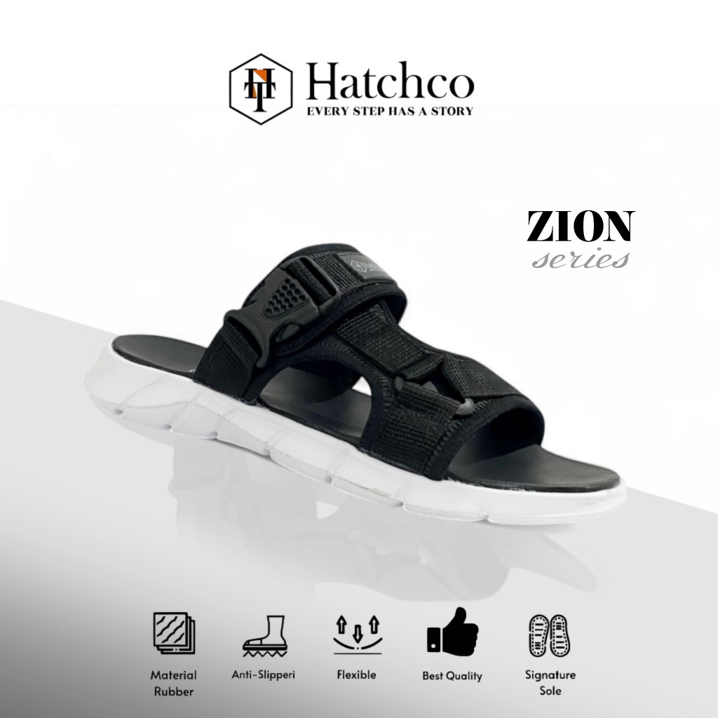 Hatchco Official - Sandal Gunung ZION Sandal Adventure Sandal Outdoor Sendal Gunung Pria Wanita Sand