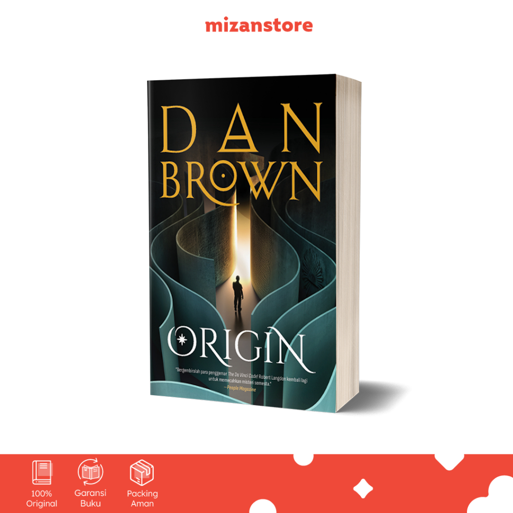 Novel Origin Republish - Dan Brown - Mizan
