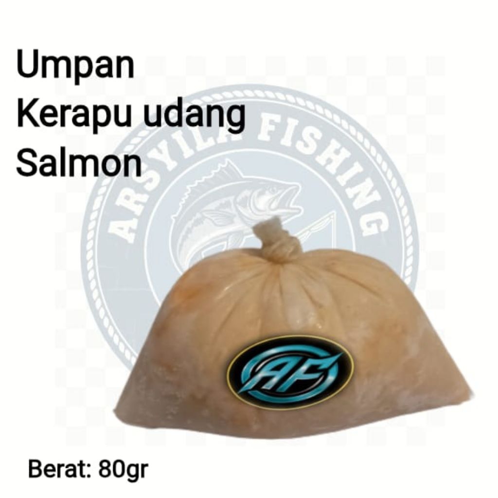 Umpan Ikan Mas || putih Kerapu Udang Salmon super premium 80gr