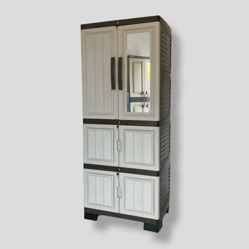 SINCANA KAYU COMBI - Lemari Plastik GANTUNGAN /  FULL RAK