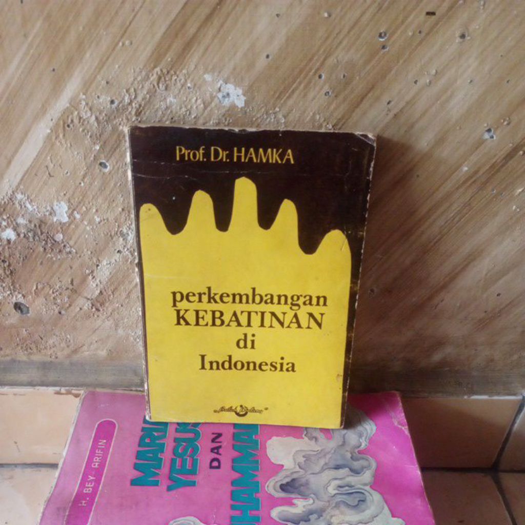 original antik; Prof Dr HAMKA perkembangan Kebatinan di Indonesia cetakan 1976 Bulan Bintang
