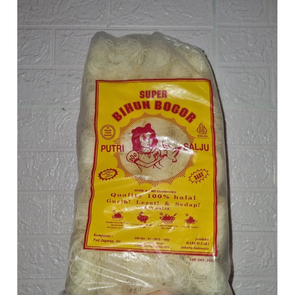 Bihun Putri Salju 1kg - Gurih, Lembut, dan Mudah Dikulai
