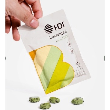 HDI LOZENGES HONEY ELDERFLOWER (PERMEN)