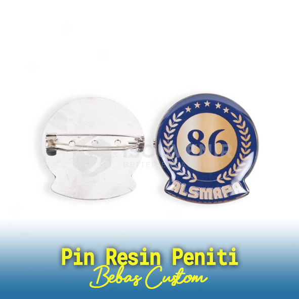 Pin Logo Custom Resin Peniti