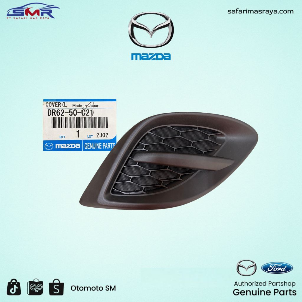 Cover Foglamp Fog Lamp Kiri Mazda 2 Non Skyactiv Original DR6250C21