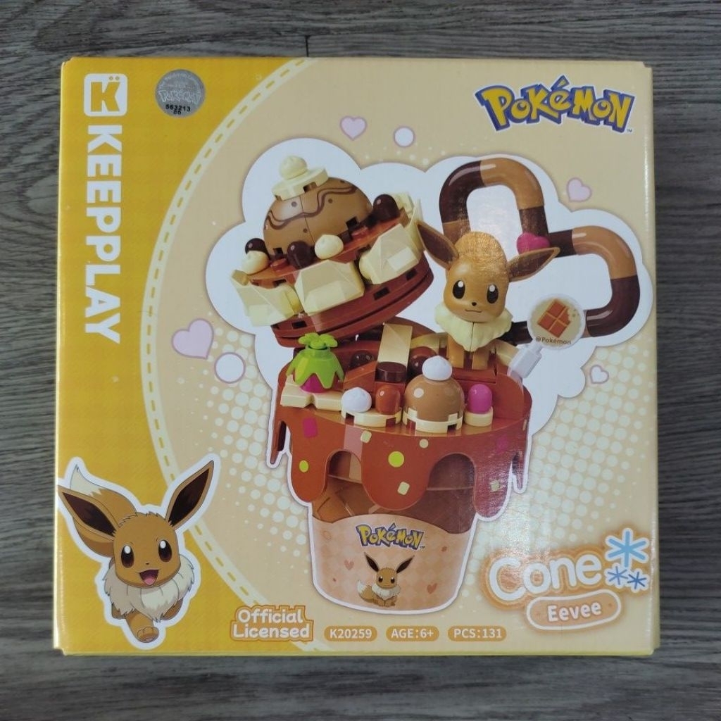 Mainan Keeppley Eevee Cone K20259