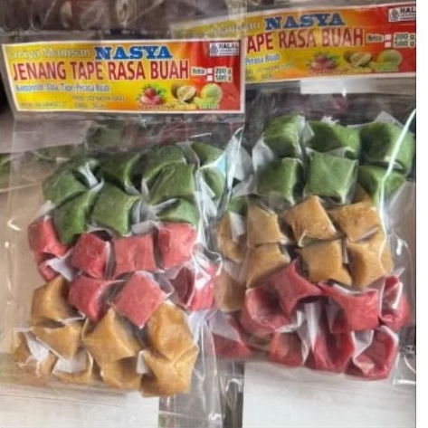 Jenang Tape rasa buah