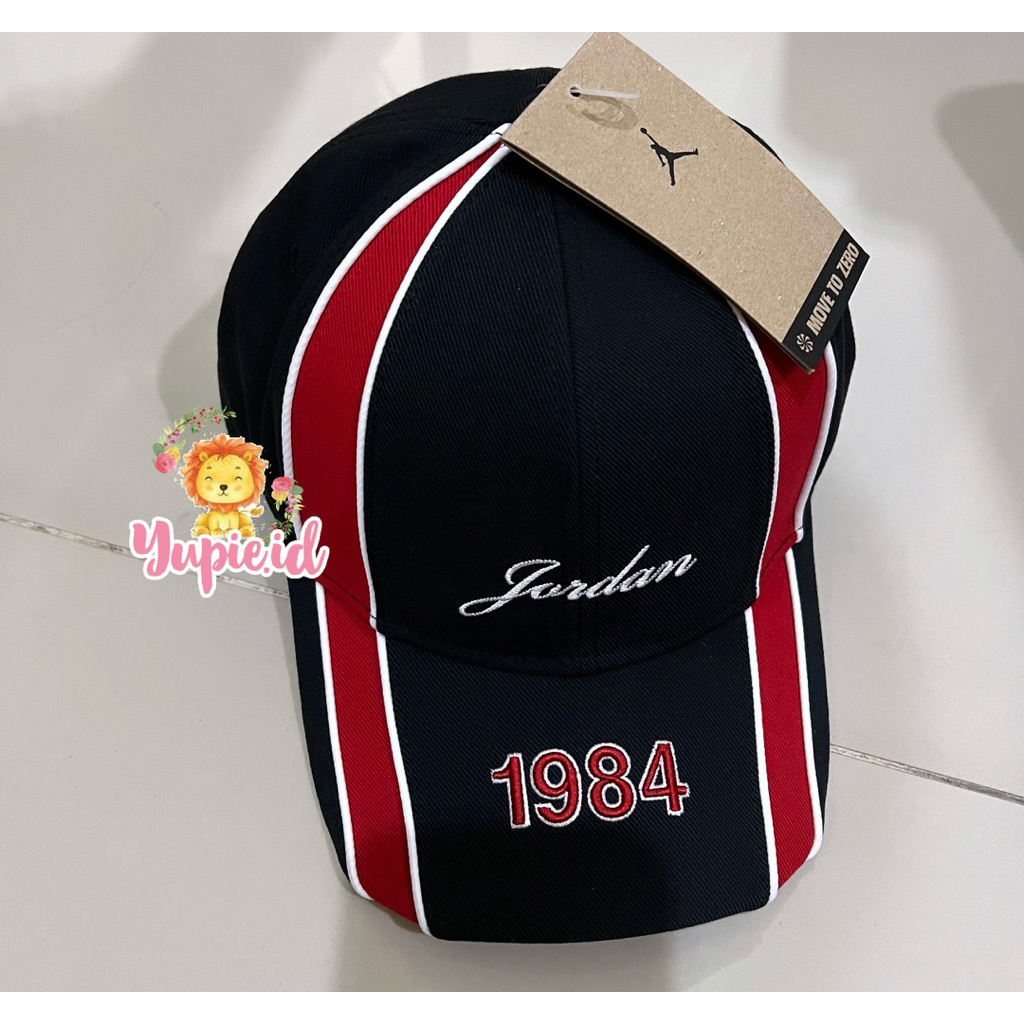 Topi Unisex Basketball Jordan Rise Structured Hat / topi basket