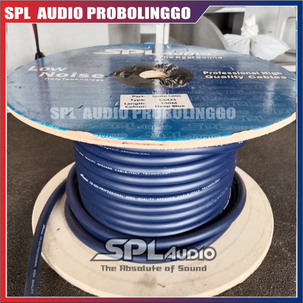 SPL AUDIO CS425 KABEL SPEAKER 4 X 2.5MM HARGA PERMETER SPL CS 425 ORIGINAL