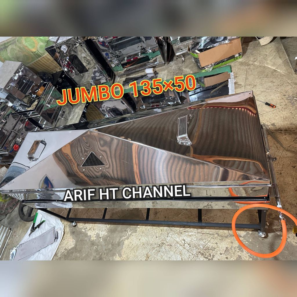 KLAKAT KUKUSAN BESAR 135×50 stainless