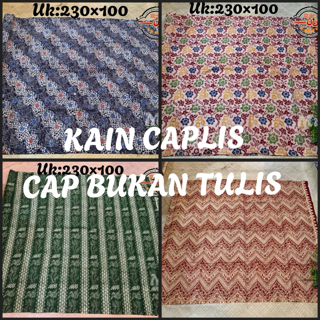 KAIN BATIK MADURA TANJUNG BUMI BANGKALAN CAPLIS(bukan tulis)