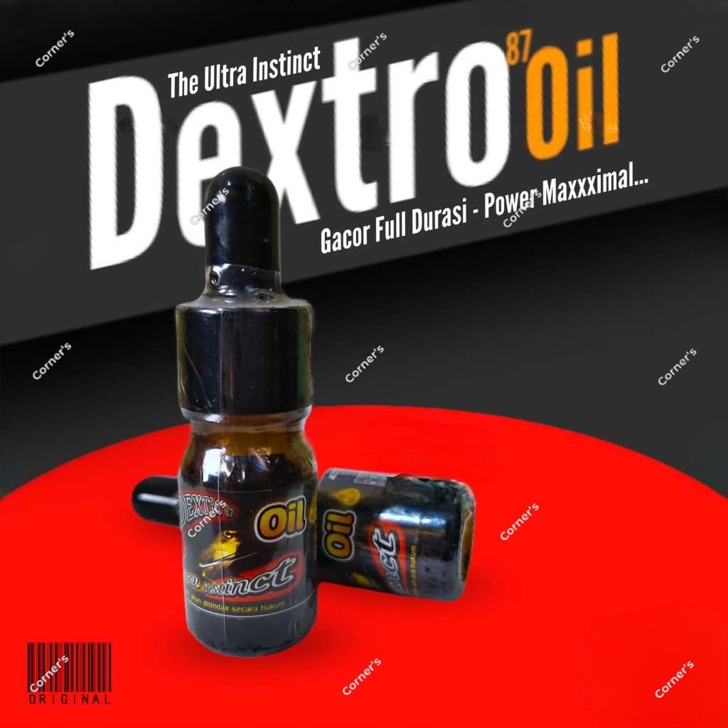 DEXTRO87 OIL SUPLEMEN Penggacor Burung - Gacor Ambyar